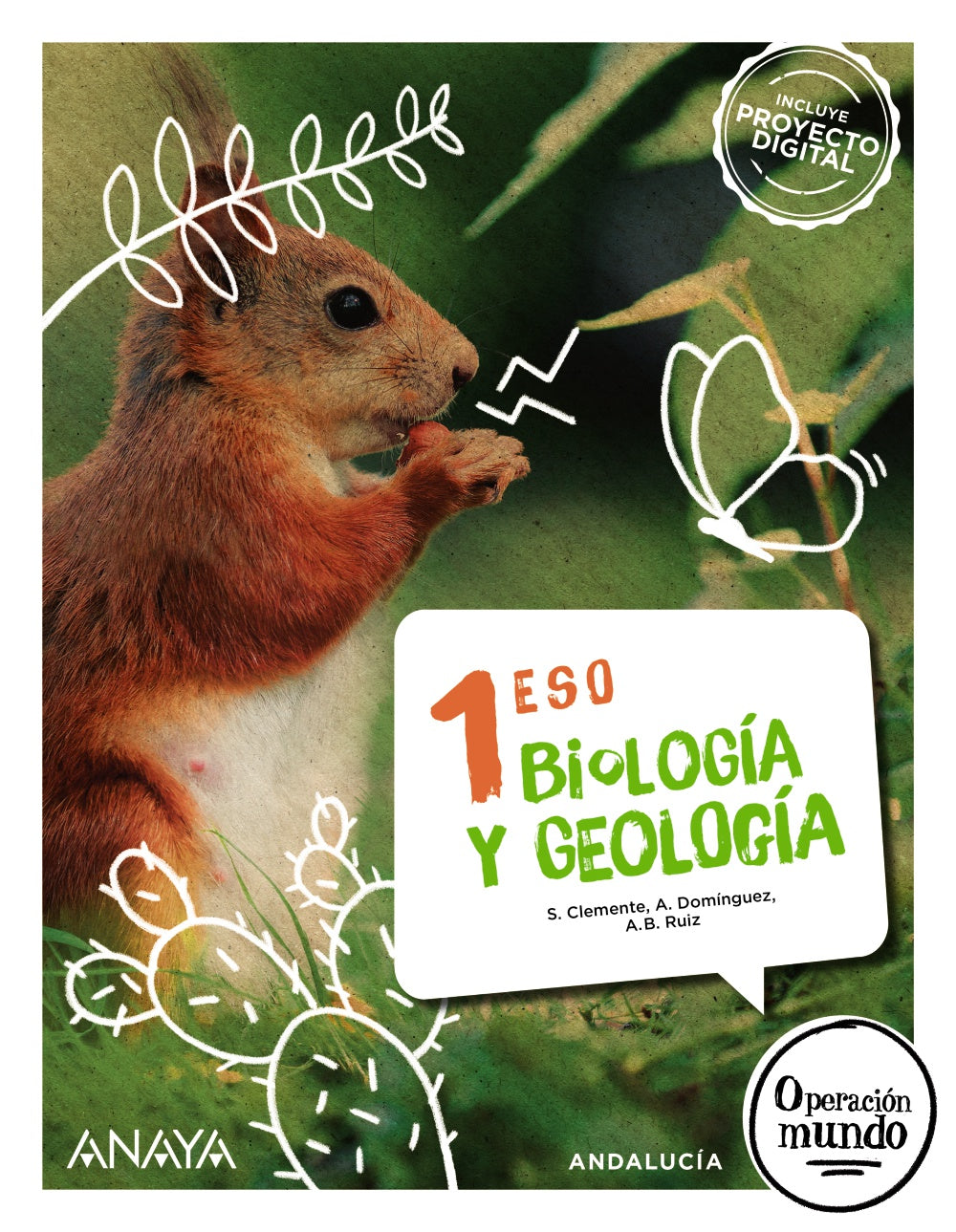 Biología y Geología 1 (1º ESO) Operación Mundo | Varios autores | 9788414335987 (ANAYA TEXTO) Imagen principal del producto
