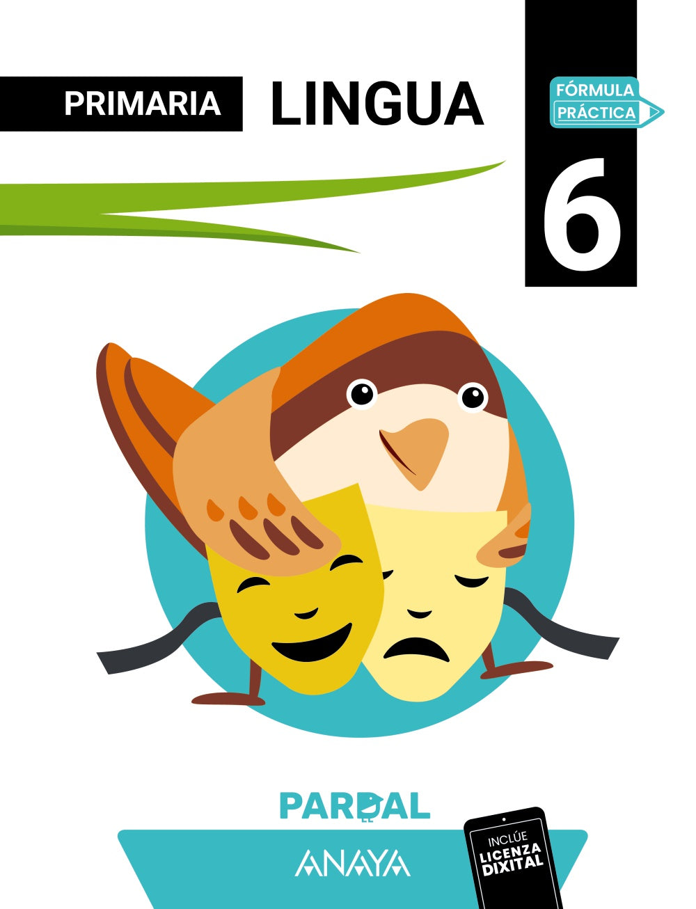 Lingua 6. Pardal (6º Primaria) Fórmula Práctica | Anaya Educación | 9788414344675 (ANAYA TEXTO)
