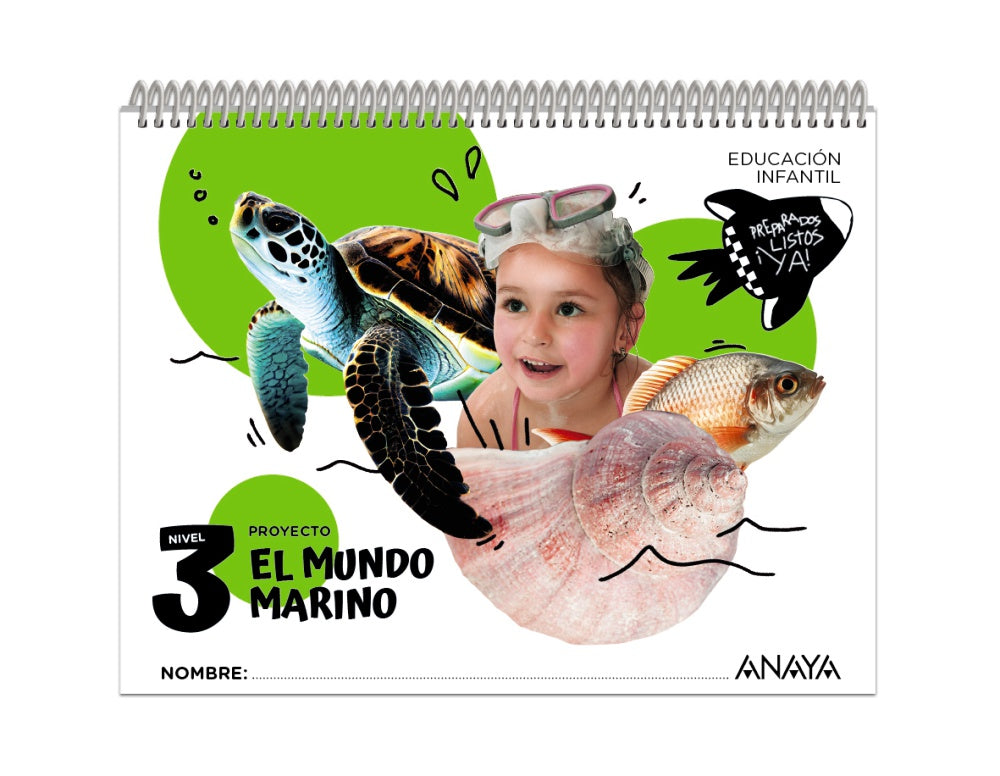 El mundo marino. Nivel 3. Anaya Educación (ANAYA EDUCACIÓN) 9788414345641