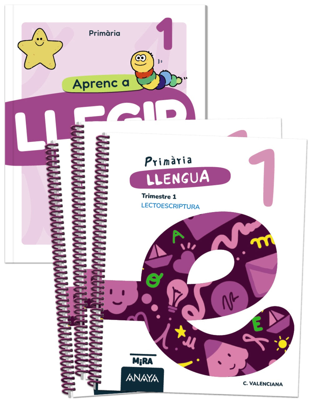 Llengua 1. + Llengua 1. Aprenc a llegir. Grupo Anaya (ANAYA EDUCACIÓN) 9788414347157