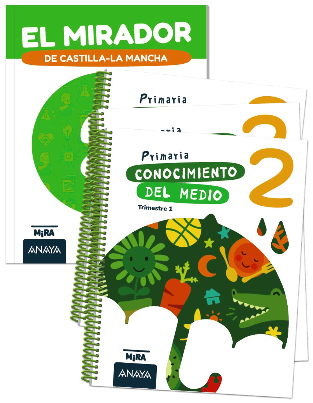 Conocimiento del Medio 2 + El mirador de Castilla-La Mancha. Aa. Vv. (ANAYA EDUCACIÓN) 9788414350898 Imagen principal del producto