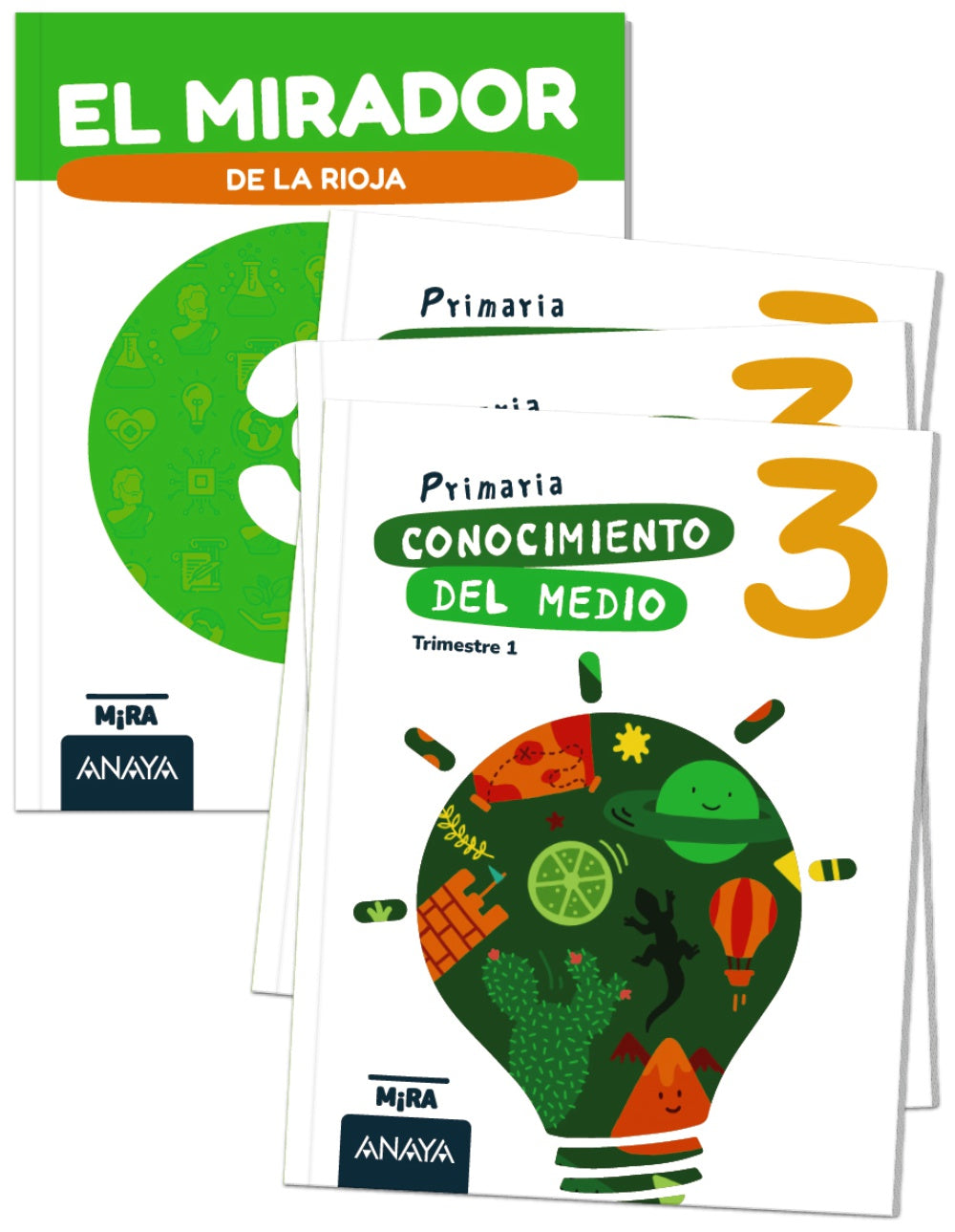 Conocimiento del Medio 3 + El mirador de La Rioja. Aa. Vv. (ANAYA EDUCACIÓN) 9788414352311