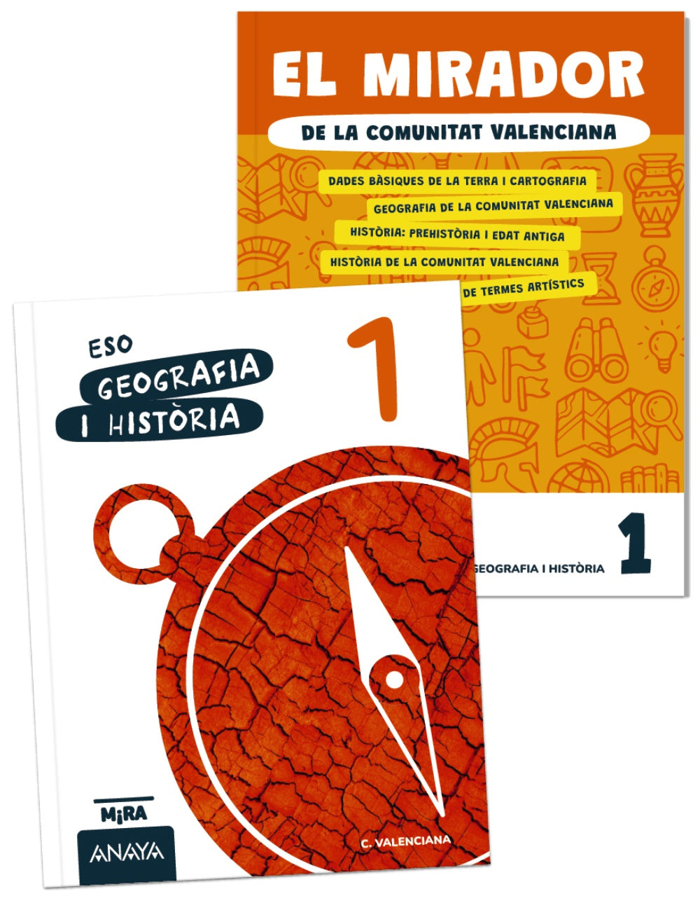 Geografia i Història 1 + El mirador de la Comunitat Valenciana. Grupo Anaya (ANAYA EDUCACIÓN) 9788414362112