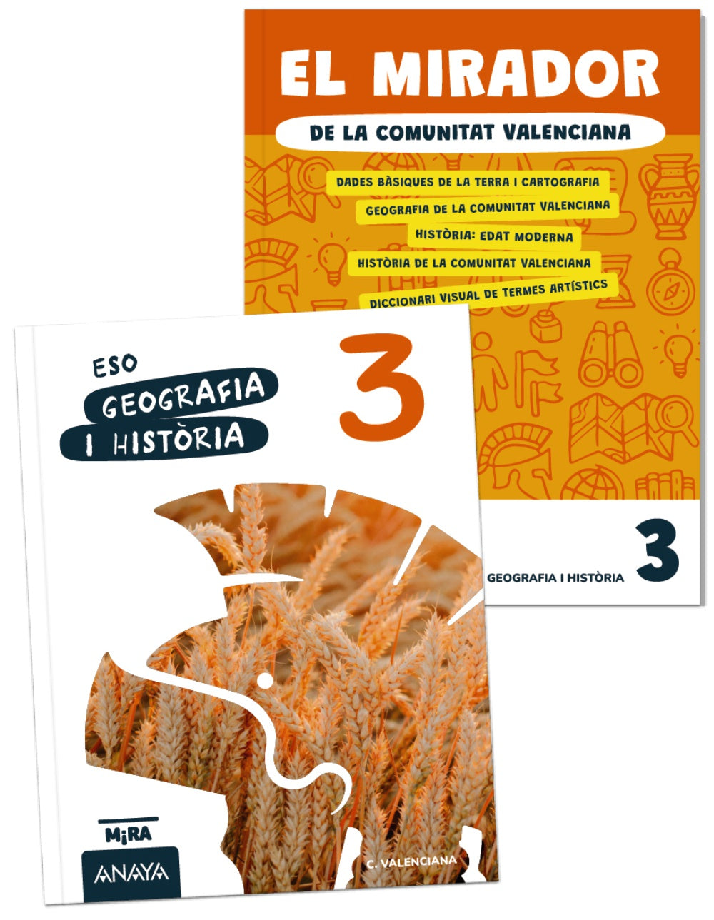 Geografia i Història 3 + El mirador de la Comunitat Valenciana. Grupo Anaya (ANAYA EDUCACIÓN) 9788414362136