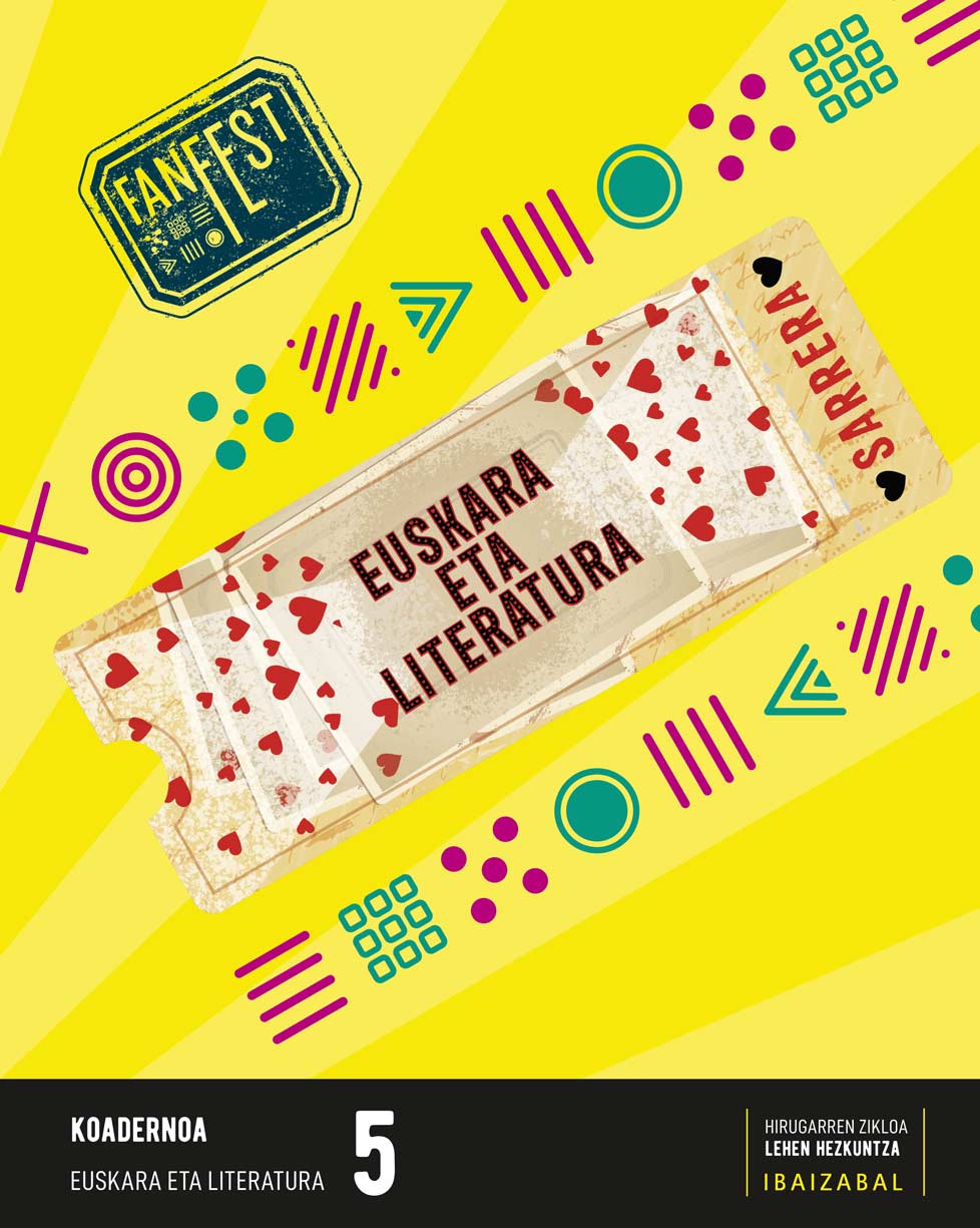 Euskara eta Literatura Lmh 5 koadernoa. Batzuk (Editorial Ibaizabal) 9788413702636