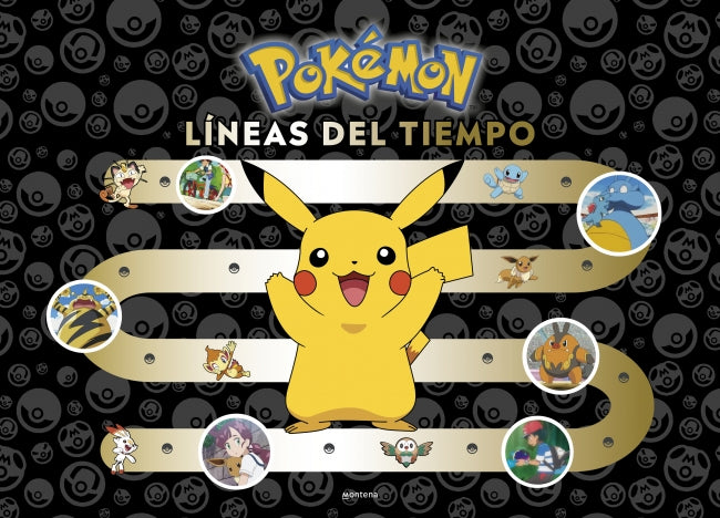 Pokémon. Líneas del tiempo (Colección Pokémon): Formato extra grande. The Pokémon Company (MONTENA) 9788410050457 Imagen principal del producto