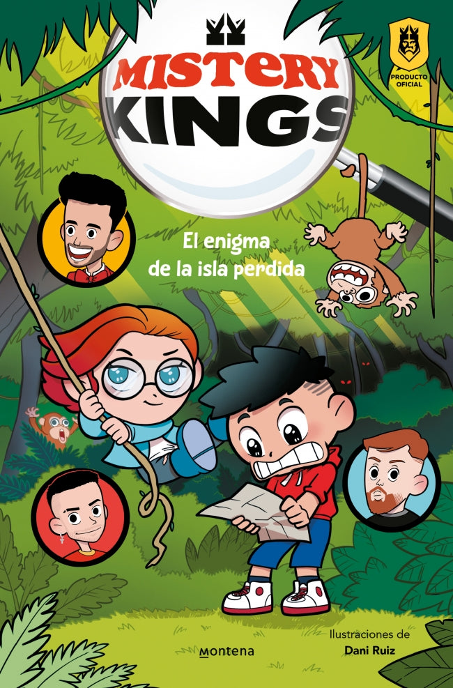 Mistery Kings 1 - El enigma de la isla perdida: Libro oficial de la Kings League. Kings League (MONTENA) 9788410050488