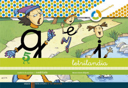 Letrilandia - Cuaderno de escritura 5. Cuadrícula. Aa. Vv. (Editorial Luis Vives (Edelvives)) 9788426371492 Imagen principal del producto