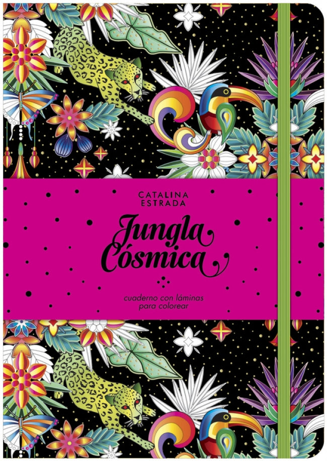 Jungla Cósmica. Cuaderno con láminas para colorear Imagen principal del producto
