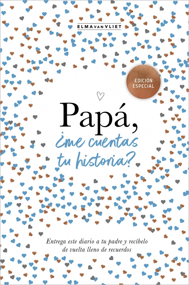Papá, ¿me cuentas tu historia? (edición oficial) (¿Me cuentas tu historia?): Un regalo personalizable para el Día del Padre: Un libro para recordar, escribir y compartir