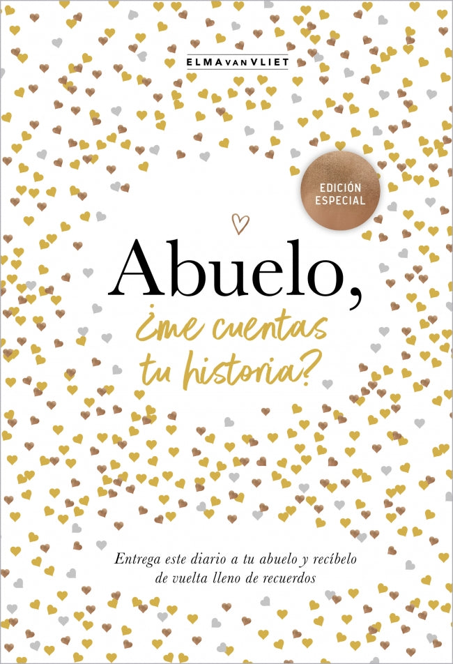 Abuelo, ¿me cuentas tu historia? (edición oficial) (¿Me cuentas tu historia?): Un libro personalizable que se convertirá en un magnífico recuerdo de familia. El regalo perfecto para los abuelos. Imagen principal del producto