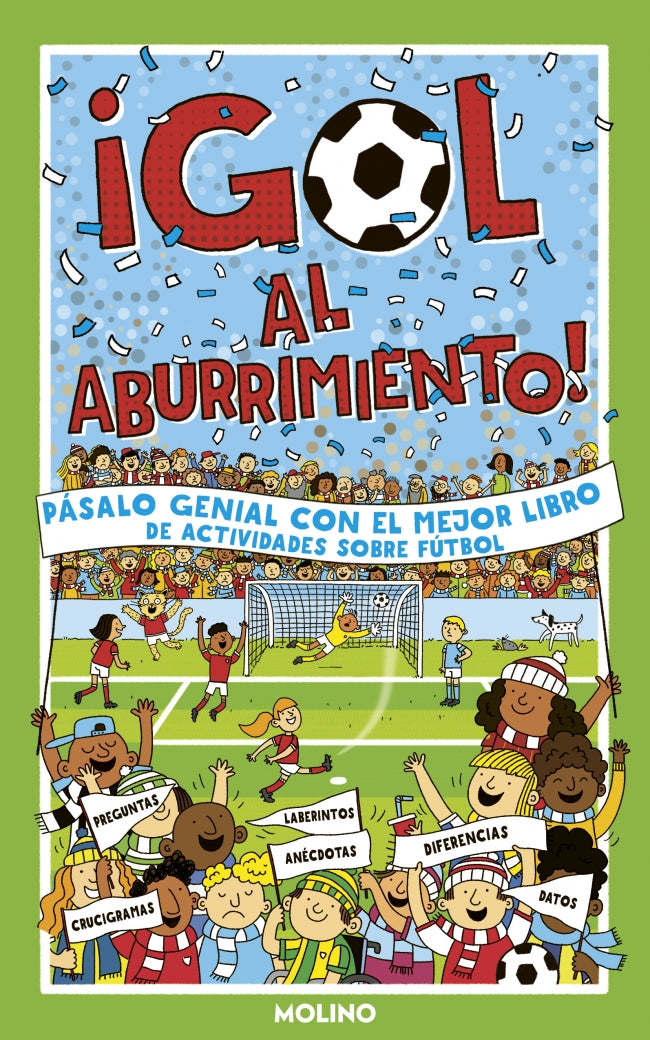 ¡gol al Aburrimiento!: Pásalo Genial con el Mejor Libro de Actividades Sobre Fútbol