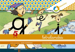 Letrilandia - Cuaderno de escritura 5. Pauta montessori. Aa. Vv. (Editorial Luis Vives (Edelvives)) 9788426371430 Imagen principal del producto