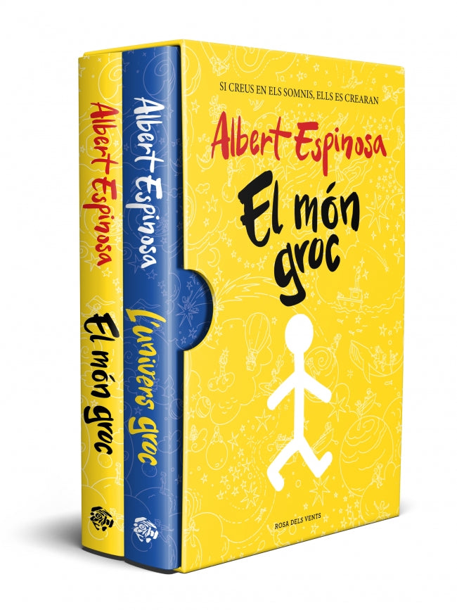 Estoig L'univers groc i El món groc. Albert Espinosa (ROSA DELS VENTS) 9788410256804 Imagen principal del producto