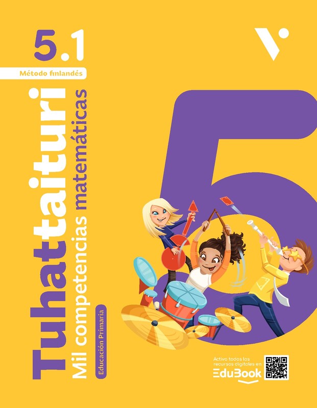 Tuhattaituri 5.1. Matemáticas. Libro+ Fichas. NE. K. Asikainen / P. Kiviluoma / K. Nyrhinen / P. Perälä / P. Rokka / M. Salminen / T. Tapiainen / P. Vehmas (Editorial Vicens Vives) 9788410963870