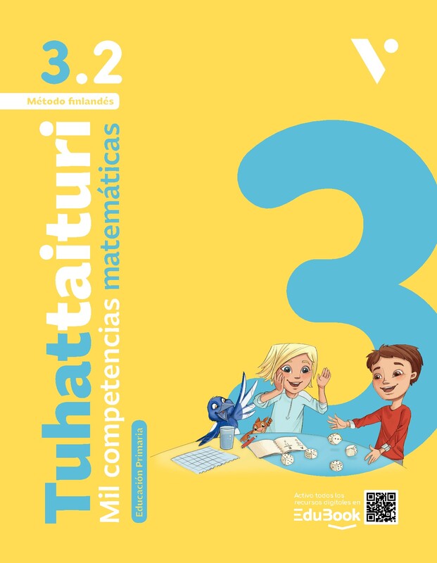 Tuhattaituri 3.2. Matemáticas. Libro+ Fichas. NE. P. Kiviluoma / K. Nyrhinen / P. Perälä / P. Rokka / M. Salminen / T. Tapiainen (Editorial Vicens Vives) 9788410963849
