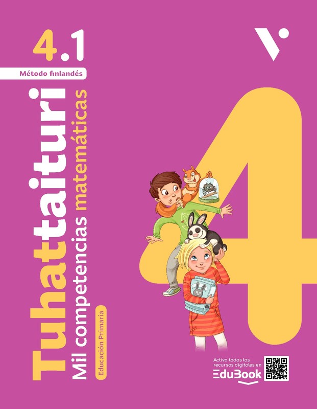 Tuhattaituri 4.1. Matemáticas. Libro+ Fichas. NE. P. Kiviluoma / K. Nyrhinen / P. Perälä / P. Rokka / M. Salminen / T. Tapiainen (Editorial Vicens Vives) 9788410963856