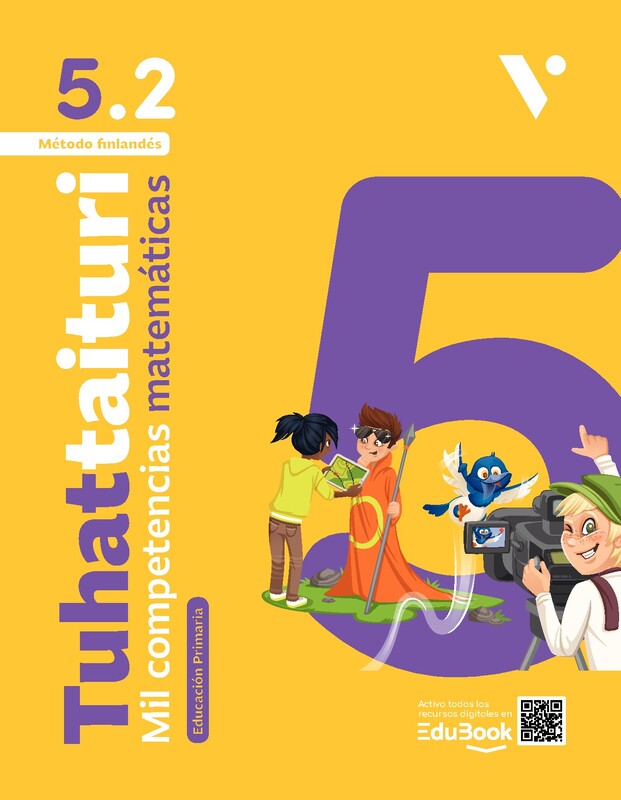 Tuhattaituri 5.2. Matemáticas. Libro+ Fichas. NE. K. Asikainen / P. Kiviluoma / K. Nyrhinen / P. Perälä / P. Rokka / M. Salminen / T. Tapiainen / P. Vehmas (Editorial Vicens Vives) 9788410963887