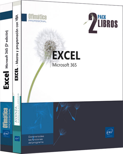 Excel Microsoft 365: Pack de 2 libros: Manual de referencia + Cuaderno de ejercicios sobre Macros y programación VBA Imagen principal del producto
