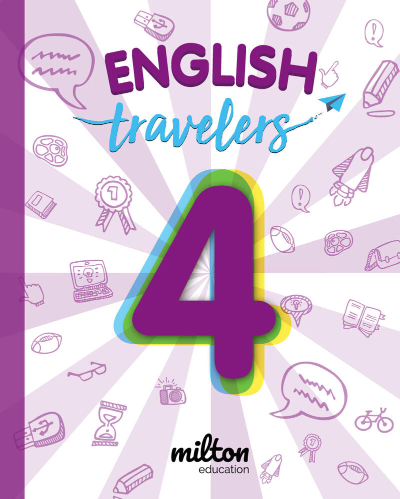 Travelers Red 4 - English Language 4 Primaria. De La Peña, Berta Patricia (Milton Education) 9788494596322 Imagen principal del producto