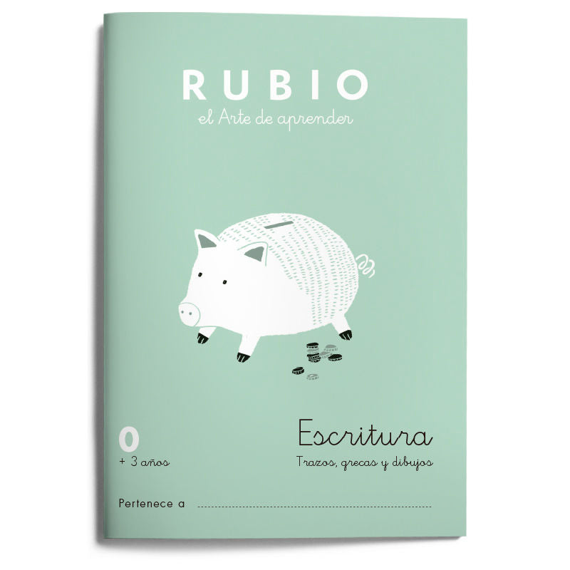 Escritura RUBIO 0 (preescritura). Rubio Silvestre, Ramon (Editorial Rubio) 9788417427412 Imagen principal del producto