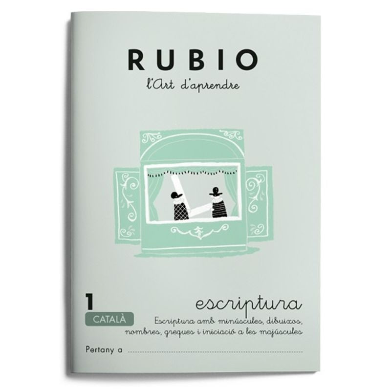 Escriptura RUBIO 1 (català). Aa. Vv. (Editorial Rubio) 9788489773516