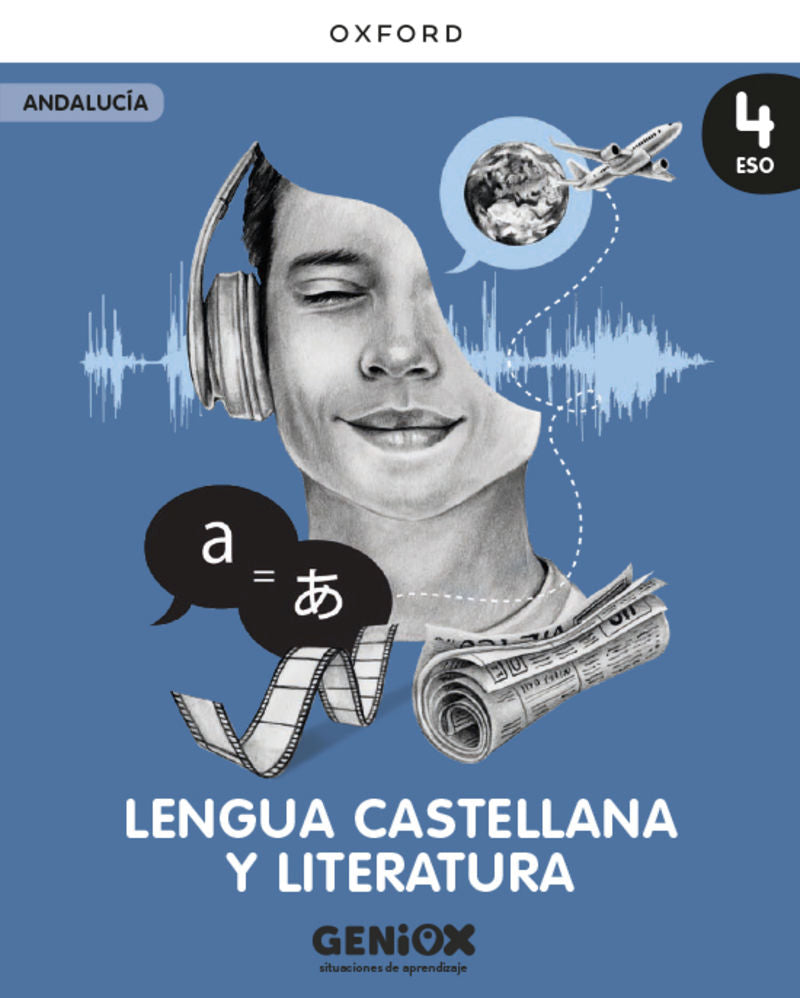 ESO 4 - Lengua Castellana y Literatura (and) PACK Bilingue - Geniox - Situaciones de Aprendizaje (Oxford University Press) - 9780190555542 Imagen principal del producto