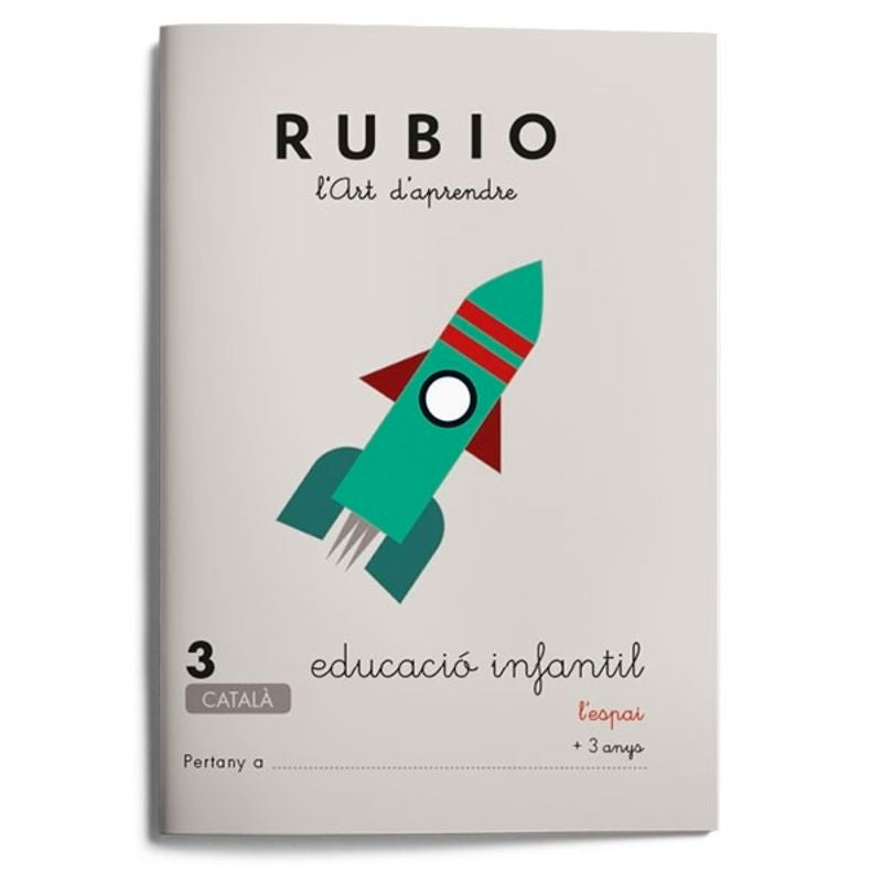 Educació Infantil 3. L'espai (català). Aa. Vv. (Editorial Rubio) 9788489773684