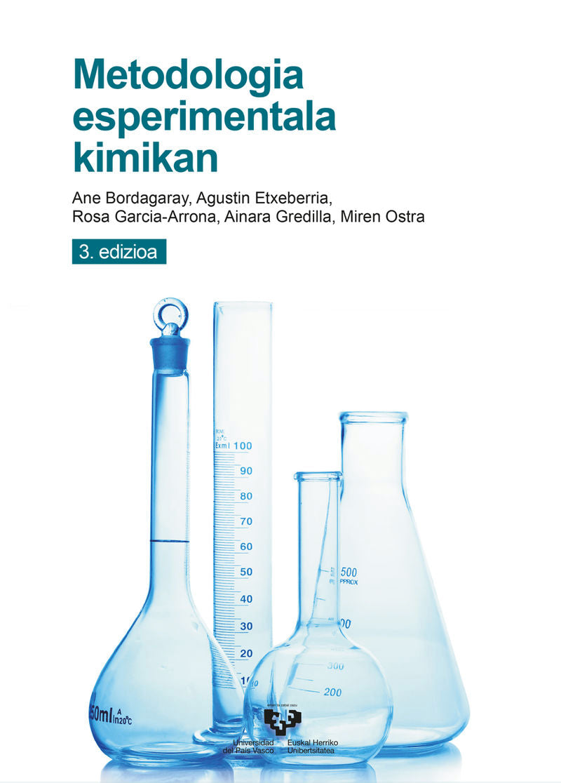 Metodologia esperimentala kimikan. [et Al. ], Bordagaray Eizaguirre, Ane (Universidad del País Vasco) 9788490826560 Imagen principal del producto