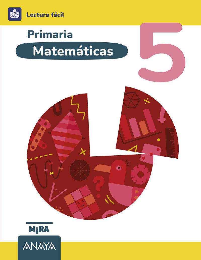 EP 5 - Matemáticas - Lectura Facil - Mira (Anaya) - 9788414347744 Imagen principal del producto