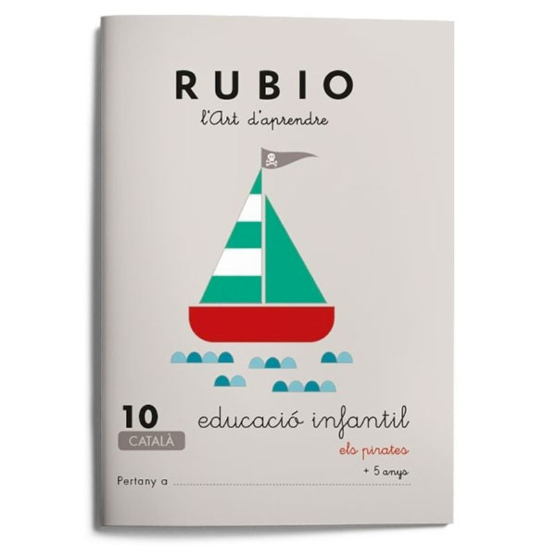 Educació Infantil 10. Els pirates (català). Aa. Vv. (Editorial Rubio) 9788489773752