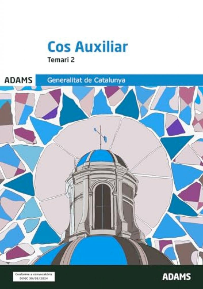 Temari 2 Cos Auxiliar Generalitat de Catalunya Imagen principal del producto