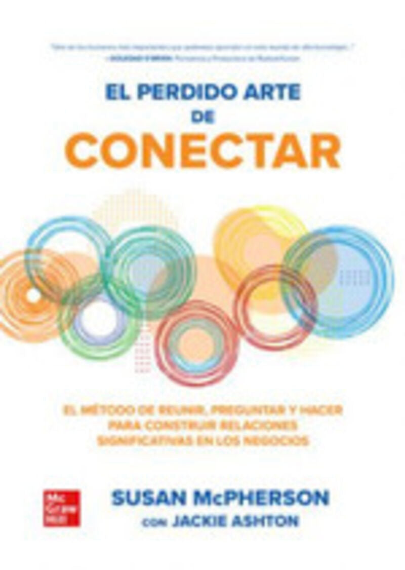 El Perdido Arte De Conectar - El Metodo De Reunir, Pregunta. Mcpherson, Susan (Mcgraw Hill) 9786071517777