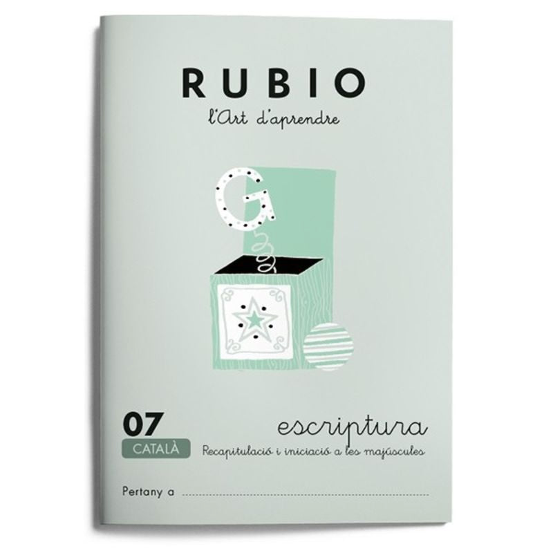 Escriptura RUBIO 07 (català). Aa. Vv. (Editorial Rubio) 9788489773479 Imagen principal del producto