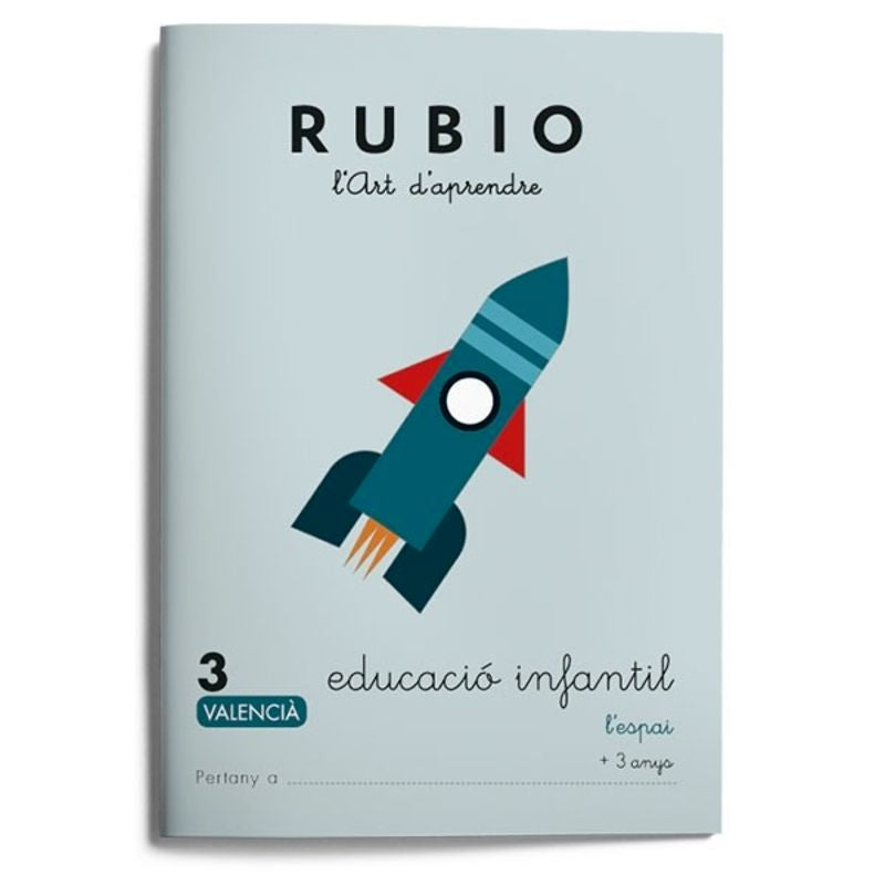 Educació Infantil 3. L'espai (valencià). Aa. Vv. (Editorial Rubio) 9788416744961 Imagen principal del producto