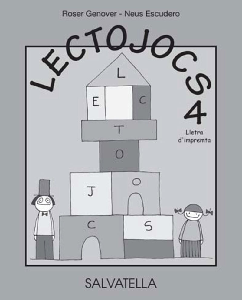 Lectojocs 4 - 2n. Educació Primaria: Lletra d'impremta. Genover Huguet, Roser (Salvatella) 9788484128694