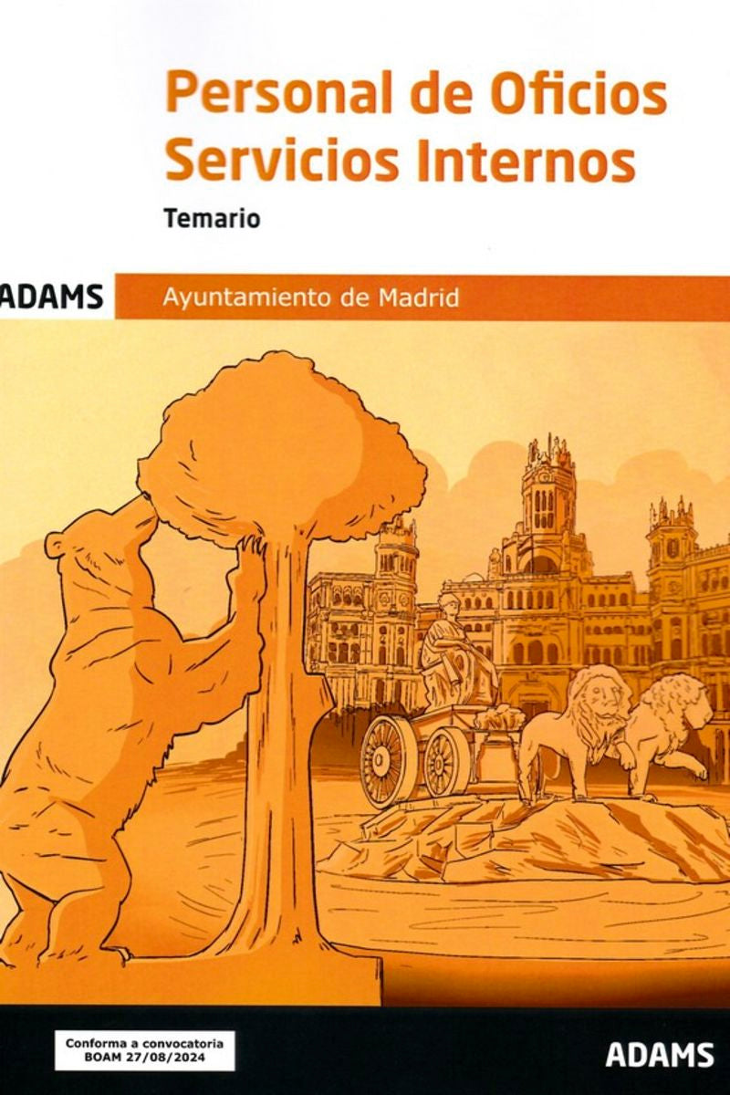 Temario Personal de Oficios Servicios Internos Ayuntamiento de Madrid (POSI)