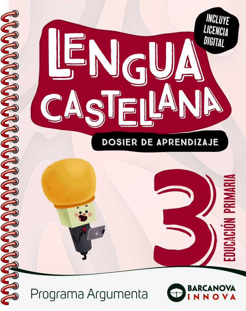 EP 3 - Lengua Castellana (cat, Bal) - Dossier - Argumenta - Innova 2 (Barcanova, S.a.) - 9788448956523 Imagen principal del producto