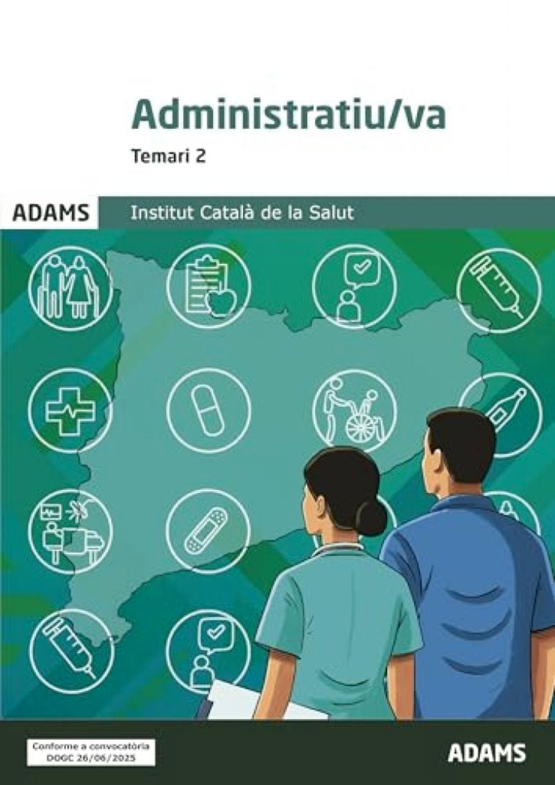 Temari 2 Administratiu-va Institut Català de la Salut Imagen principal del producto