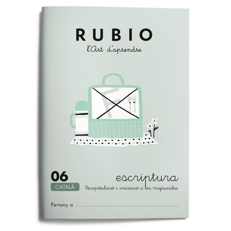 Escriptura RUBIO 06 (català). Aa. Vv. (Editorial Rubio) 9788489773462