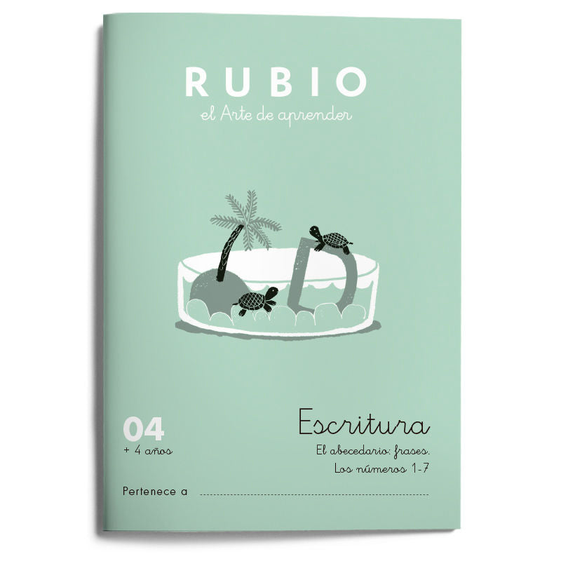 Escritura RUBIO 04. Rubio Silvestre, Ramon (Editorial Rubio) 9788417427450
