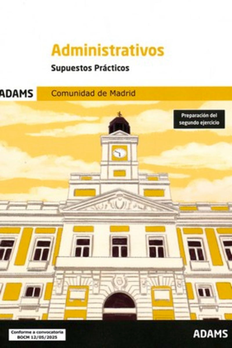 Supuestos Prácticos Administrativos de la Comunidad de Madrid Imagen principal del producto