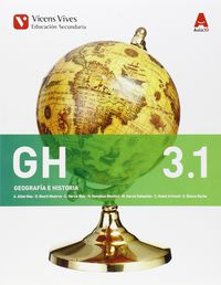 Eso 3 - Geografia E Historia (3.1-3.2)  - Aula 3D. Aa. Vv. (Vicens-Vives) 9788468230436