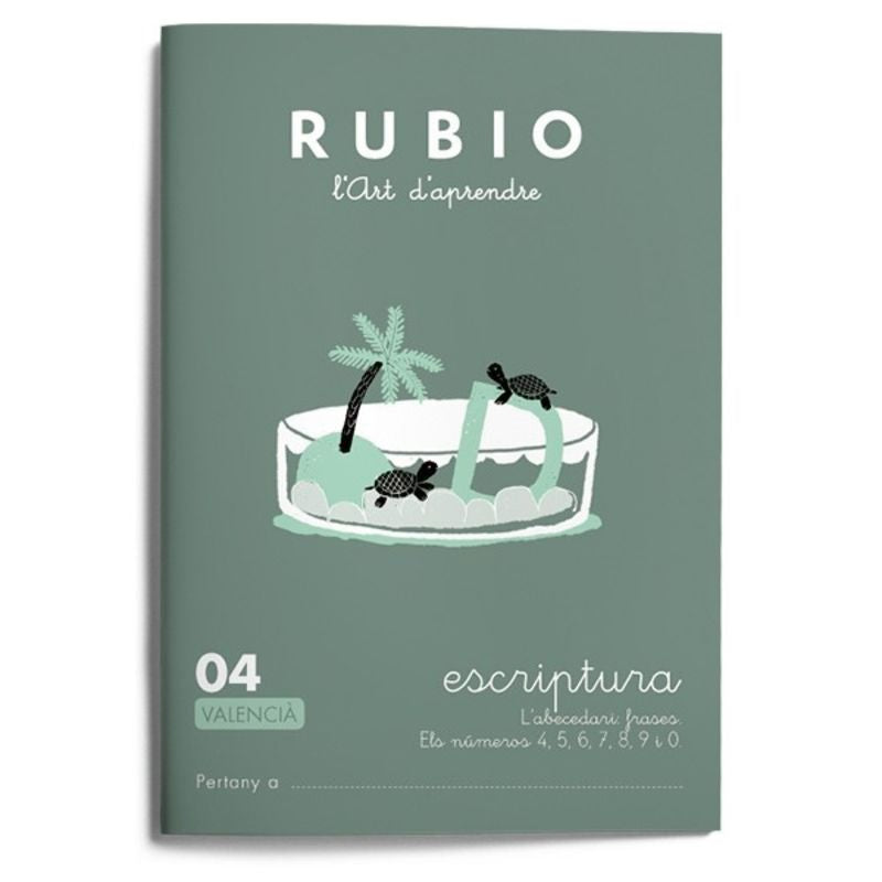 Escriptura RUBIO 04 (valencià). Aa. Vv. (Editorial Rubio) 9788416744732 Imagen principal del producto
