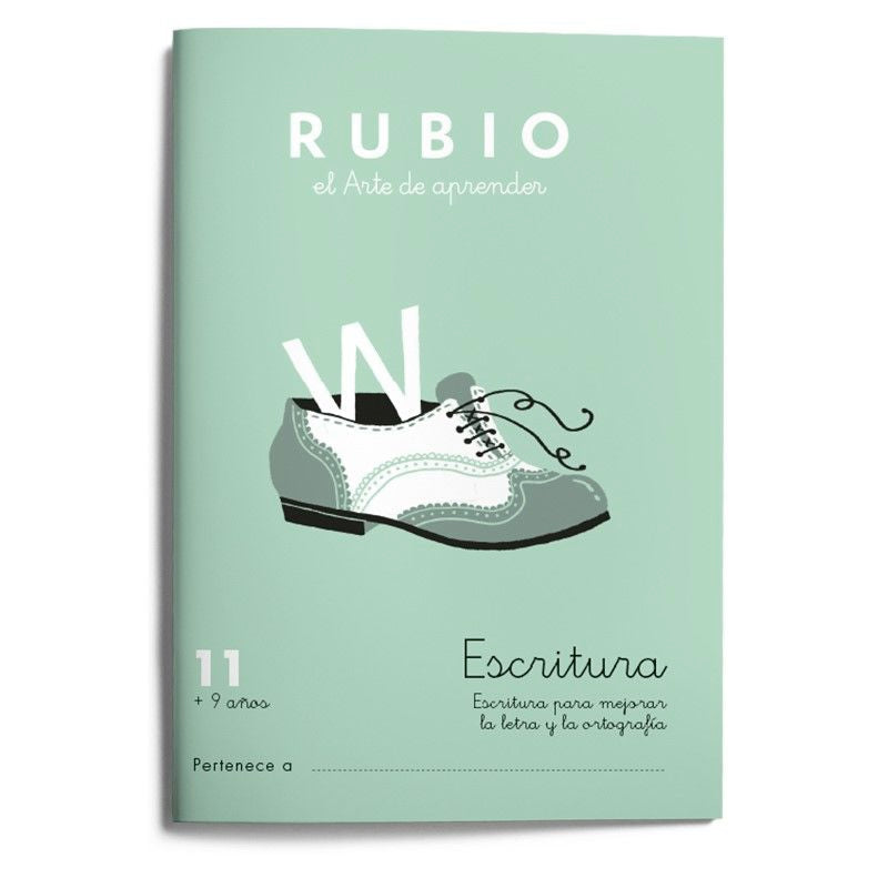 Escritura RUBIO 11. Rubio Silvestre, Ramon (Editorial Rubio) 9788417427627