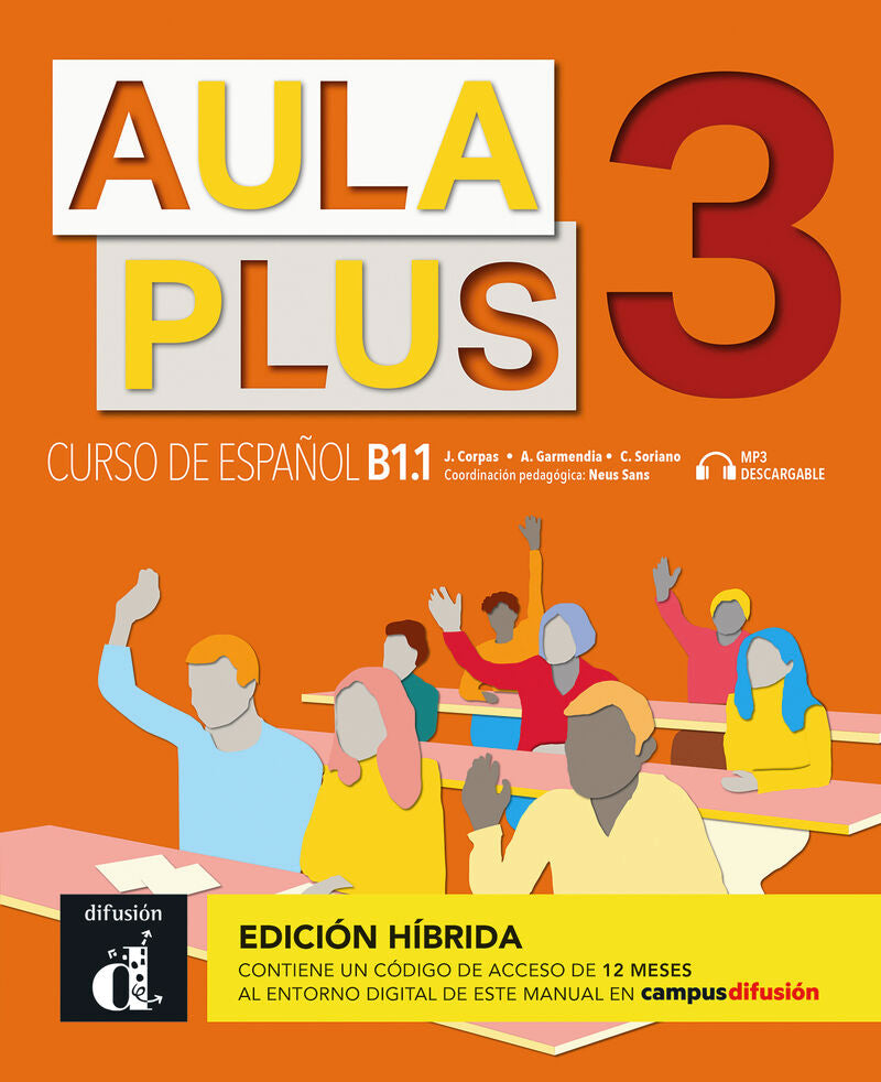 Aula Plus 3 Ed Hibrida (Difusion) - 9788419236197