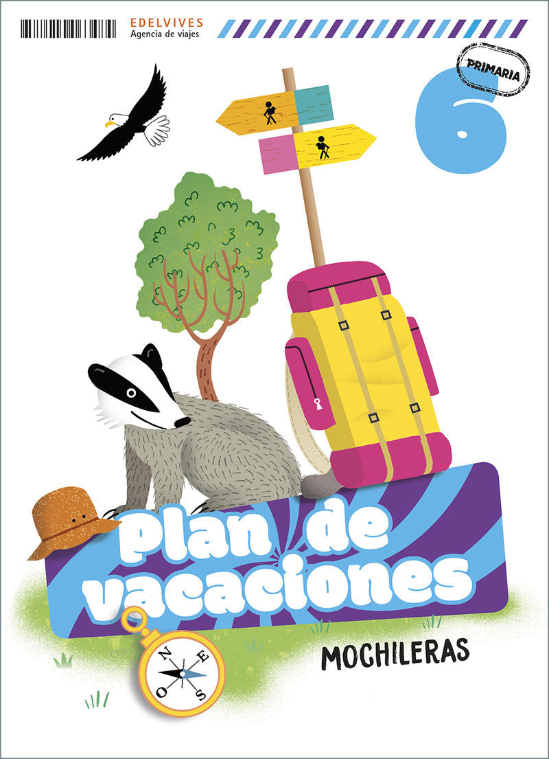 Plan de vacaciones - Mochileras - 6º Primaria. Aa. Vv. (Editorial Luis Vives (Edelvives)) 9788414063484 Imagen principal del producto