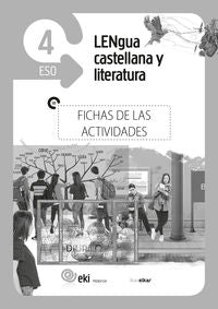 EKI DBH 4. Lengua castellana y Literatura 4. Fichas de las actividades. Aa. Vv. (Ikaselkar) 9788416752133 Imagen principal del producto