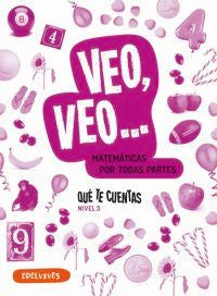 Qué te cuentas - Matemáticas manipulativas. Nivel 3. Aa. Vv. (Editorial Luis Vives (Edelvives)) 9788414012147