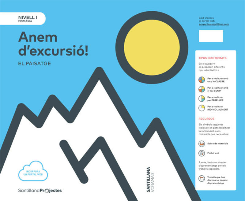 NIVELL I PRI ANEM D'EXCURSIO. EL PAISATGE. Aa. Vv. (Edicions Voramar, S.A.) 9788491312390
